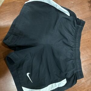 Women’s Nike Black Shorts with White Trim size Small